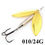 Thumbnail: FISH KING 10 Colors Spinner Bait Long Cast Double Piece Bait Fish Brass Metal L