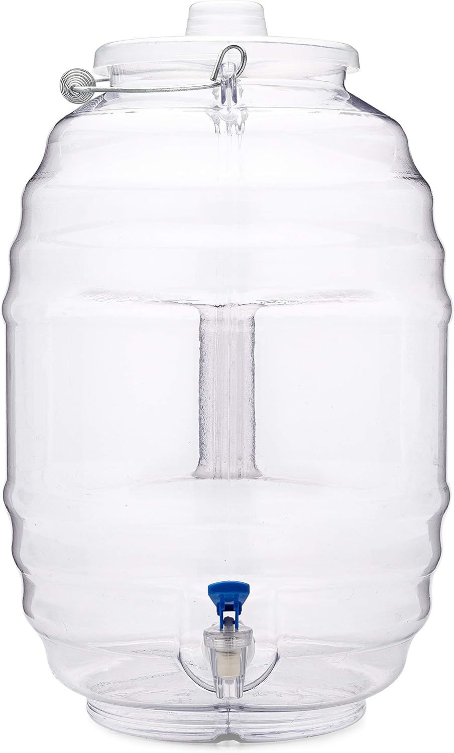 Thumbnail: CHAMPS 3 Gallon Jug with Lid and Spout - Aguas Frescas Vitrolero Plastic Water 