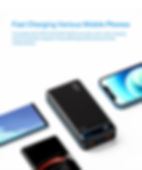 Miniatura: Power Bank 20000mAh Portable Charger External Battery PD 3.0 Fast Charging Powe