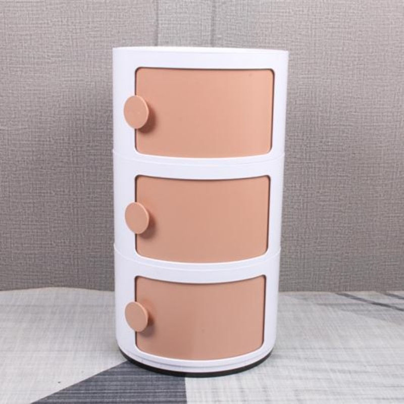 Thumbnail: Nordic Bedside Table Nightstands Plastic Creative Coffee Tables Cabinet Modern 