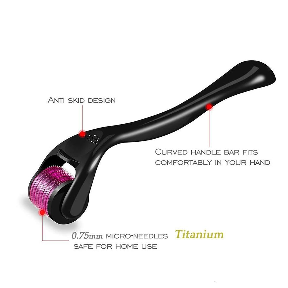 Thumbnail: Skin Care 540 Derma Needle Roller Anti Hair Loss Treatment Thinning  0.2\0.25\0