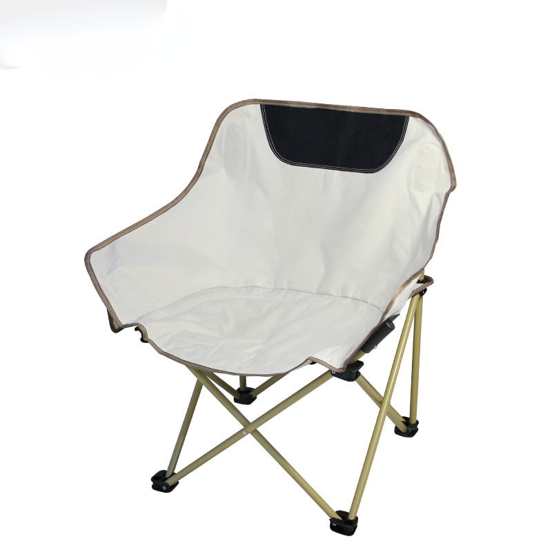 Thumbnail: New Portable Ultralight Moon Chair Outdoor Folding Chair Camping Fishing Art