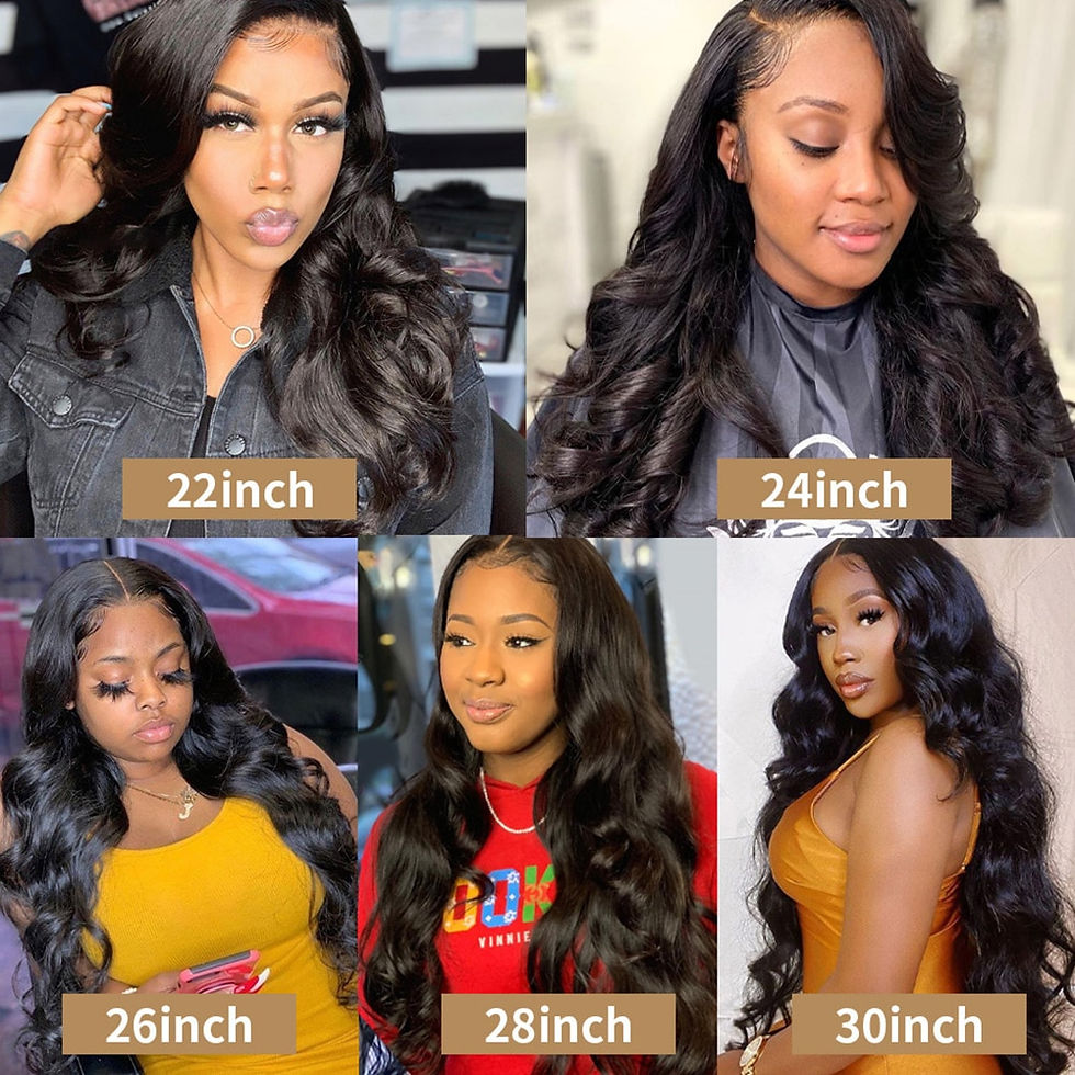 Thumbnail: 13x4 Body Wave Lace Front Wig 360 Full Lace Wig Human Hair Pre Plucked 13x6 Loo