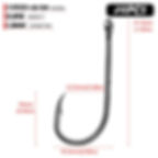 Thumbnail: 20Pcs Fishing hooks Sharp carbon steel hook barbed Suitable for shrimp earthwor