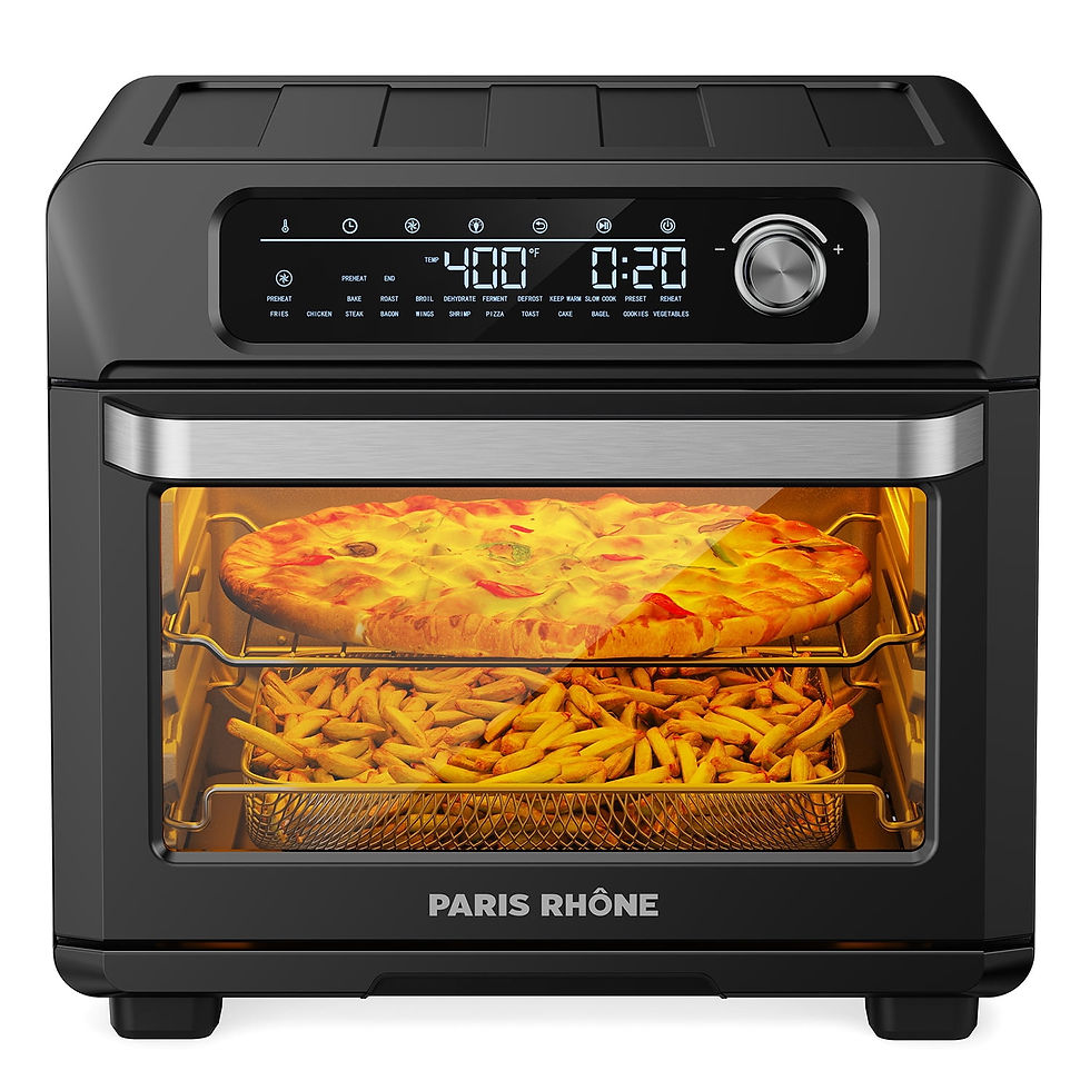Thumbnail: Air Fryer 26 QT Toaster Oven, 24 in 1 Large Convection Air Fryer Oven with 100 