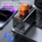 Thumbnail: PD100W Power Bank Large Cacacity 60000mah Powerbank For Laptop Mobile Phones Ex
