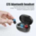 Miniaturbild: E7S Tws Wireless Headphones Bluetooth Earphones bass Headsets with Mic Sport No