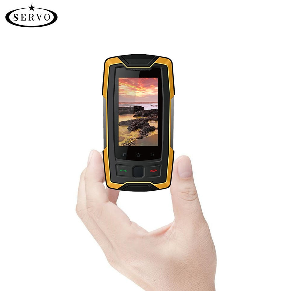 Thumbnail: SERVO X7 Plus 2.45" Small Smartphone LTE 4G IP68 Waterproof RAM 2GB ROM 16GB Fi