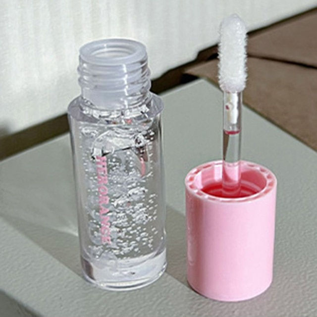 Thumbnail: Jelly Lip Glaze Flower Mirror Water Lipstick Heart-shaped Lip Gloss Moisturisin