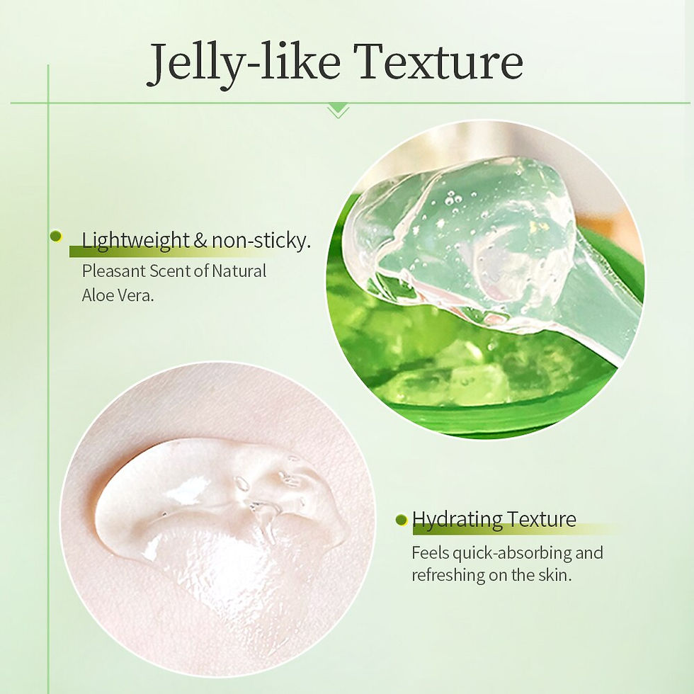 Thumbnail: Aloderma Fresh Aloe Vera Gel 200G 2PCS Hydrating Moisturizing Organic Plant Alo