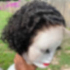 Thumbnail: Short Pixie Cut Wig Brazilian Transparent Lace Human Hair Wigs 13x1 Pre Plucked