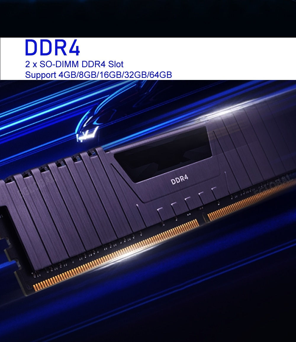 EGLOBA12th Gen Intel Core i9 12900H i7 12700H i5 12500H Mini PC 2Lans TPM2.0 Sm