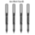 Миниатюра: Deli Rollerball Pens, 0.5mm Quick-drying Liquid Ink Stick Ballpoint Blue Gel Pe