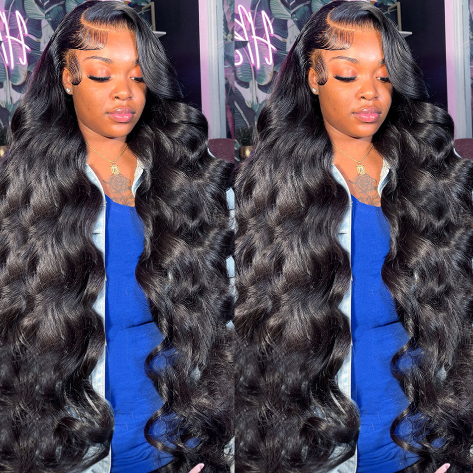 30Inch Body Wave Lace Front Human Hair Wigs For Women Remy 13x4 Brazilian Hair