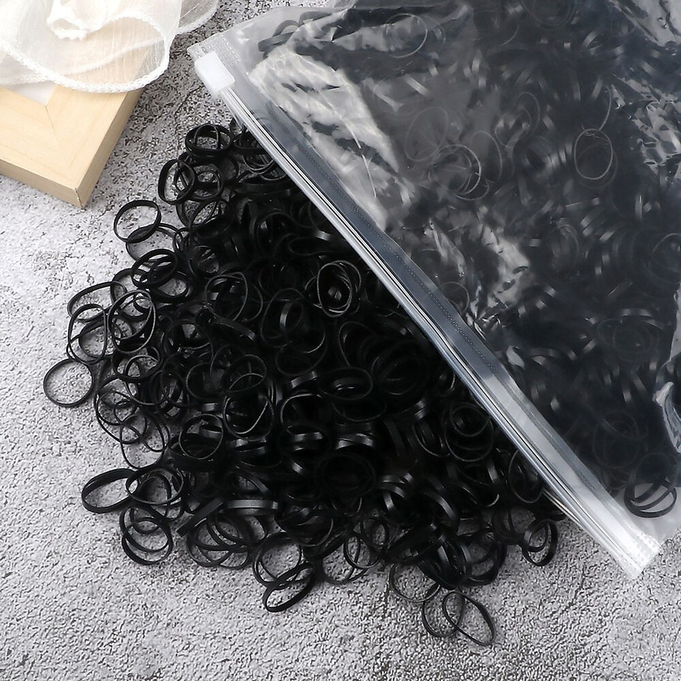 Miniaturbild: 1000/2000PCS Kid Elastic Rubber Band Small Scrunchie Hair Bands for Children Ba