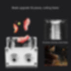 Thumbnail: 110V 220V  Commercial Meat Cutting Machine For Fresh Meat Vegetable Slices Cut 