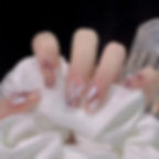Thumbnail: 24Pcs checkerboard False Nails Wearable Fake Nails Full Cover Press On Square H