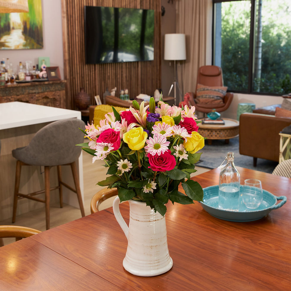 Thumbnail: Large Premium Rose and Flower Bouquet, Minimum of 17 Stems, Colors Vary