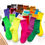 Thumbnail: Japanese Fashion Girls Socks Loose Solid Color Knitting Cotton Middle Tube High