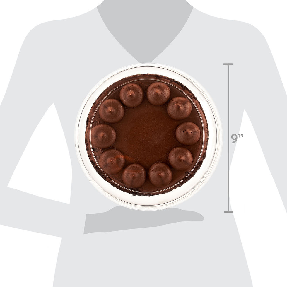 Thumbnail: WISHALIVE FRESH Triple Chocolate Cake, 35oz