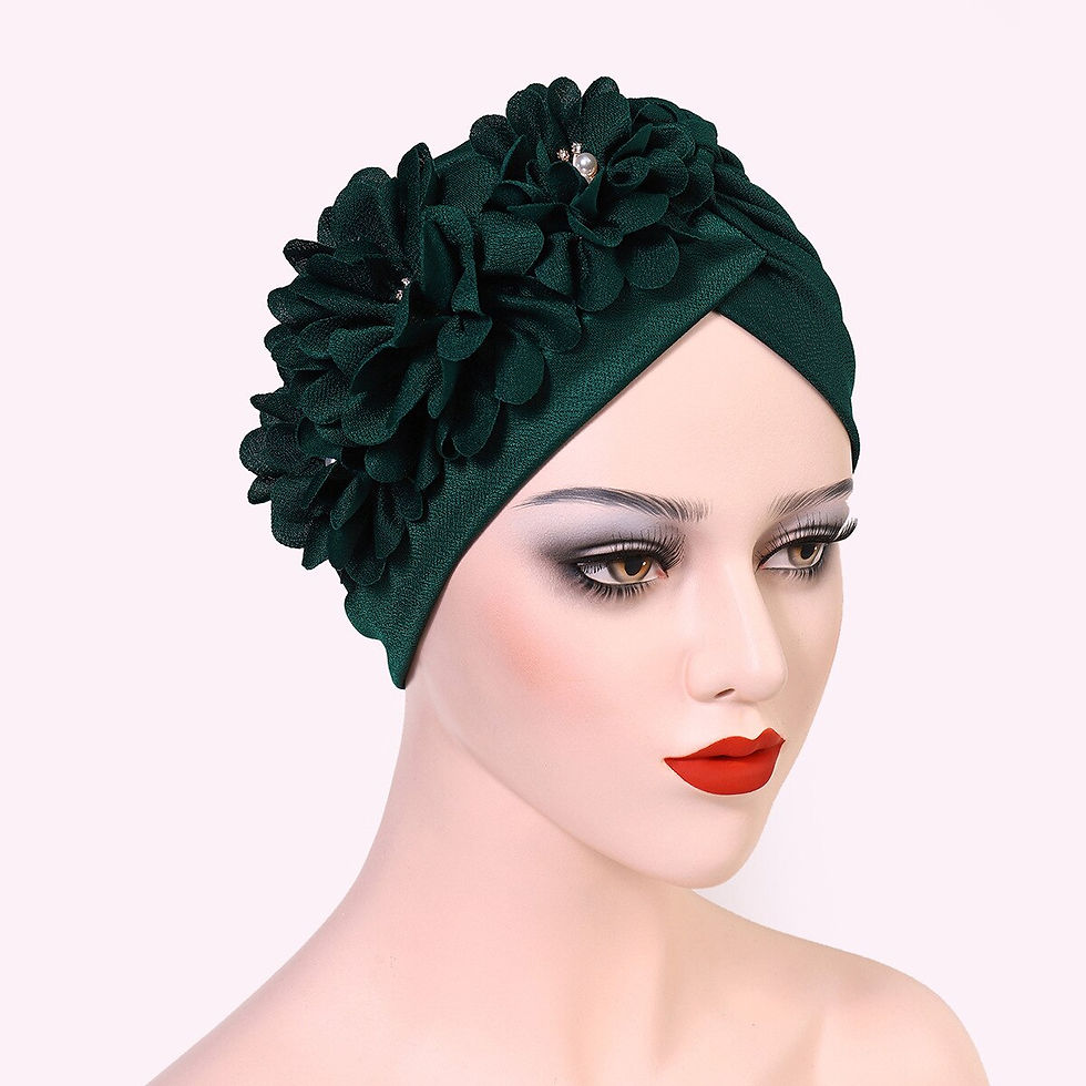 Thumbnail: New Arab Wrap Muslim Scarf Hijabs Turbans African Headtie Sequin Braid Hat for 