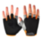 Thumbnail: Half Finger Outdoor Cycling Anti Slip Anti Sweat Men Women Half Finger Gloves B