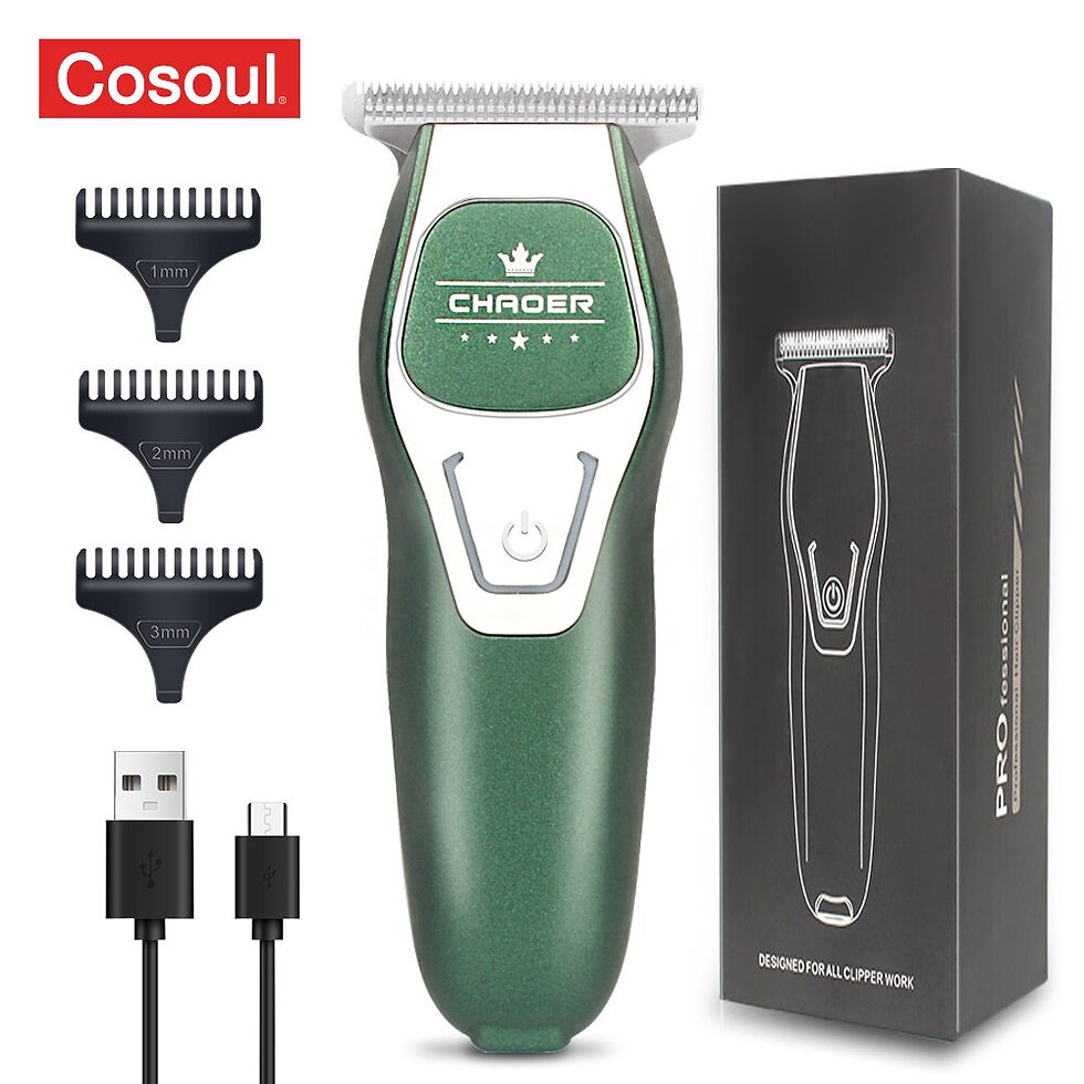 Thumbnail: Hair Trimmer Mini Portable Electric Hair Clipper Small Hair Clipper Bald Head H