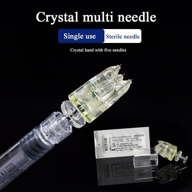 Thumbnail: Mesotherapy multi-needle Injector Crystal Multi Needle 5Pin Pinhead MesoTherapy