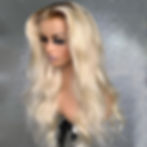 Thumbnail: Preplucked Soft 180%Density 26Inch Ombre Blonde 613 Body Wave Long Natural Hair