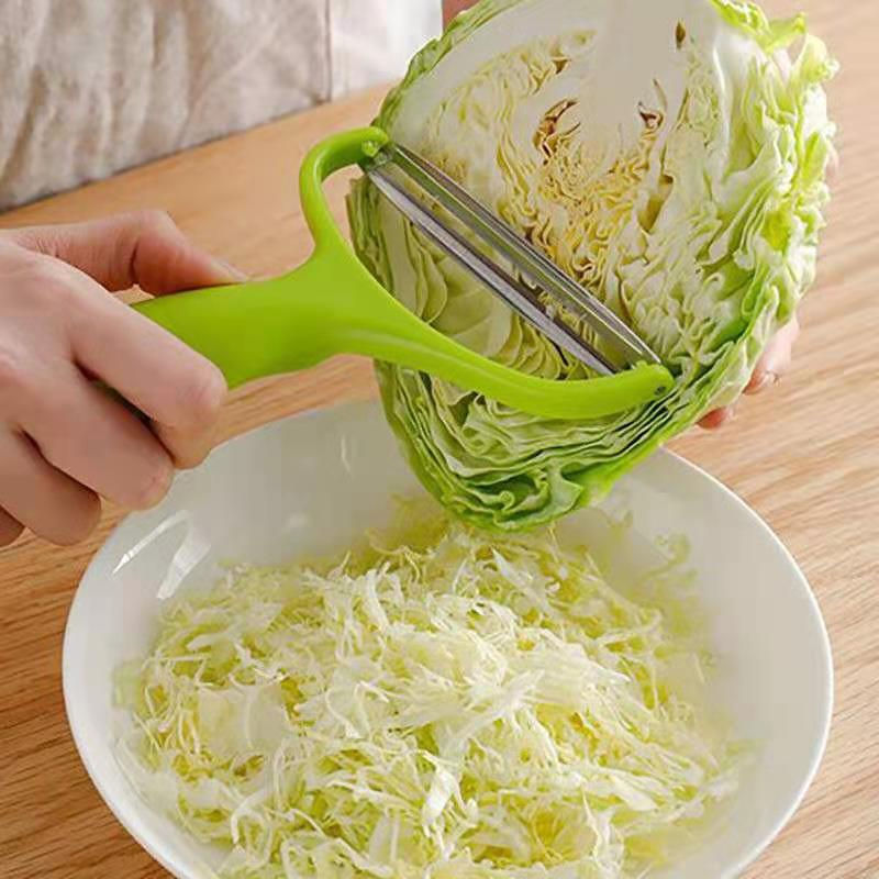 Thumbnail: Peeler Vegetables Fruit Stainless Steel Knife Cabbage Graters Salad Potato Slic