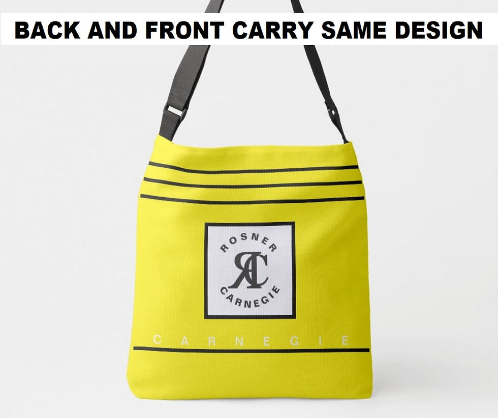 Thumbnail: Rosner Carnegie of Beverly Hills®  - 1050 FREEDOM TOTE SERIES - BANANA