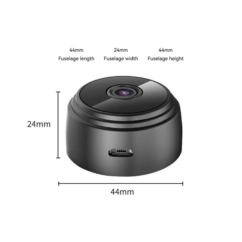 Thumbnail: A9 WiFi Mini Camera HD 1080p Wireless Video Recorder Voice Recorder Security Mo