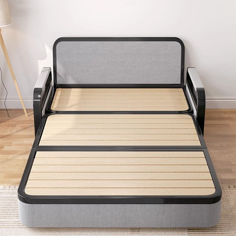 Thumbnail: Small Single Multifunctional Living Room Sofas Folding Bed Lazy Modern Sofa Nor
