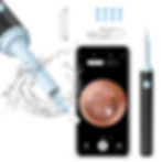 Miniaturbild: Wireless Visual Silicone Ear Spoon Safe Endoscope Earpick 5MP Camera Ear Wax Re