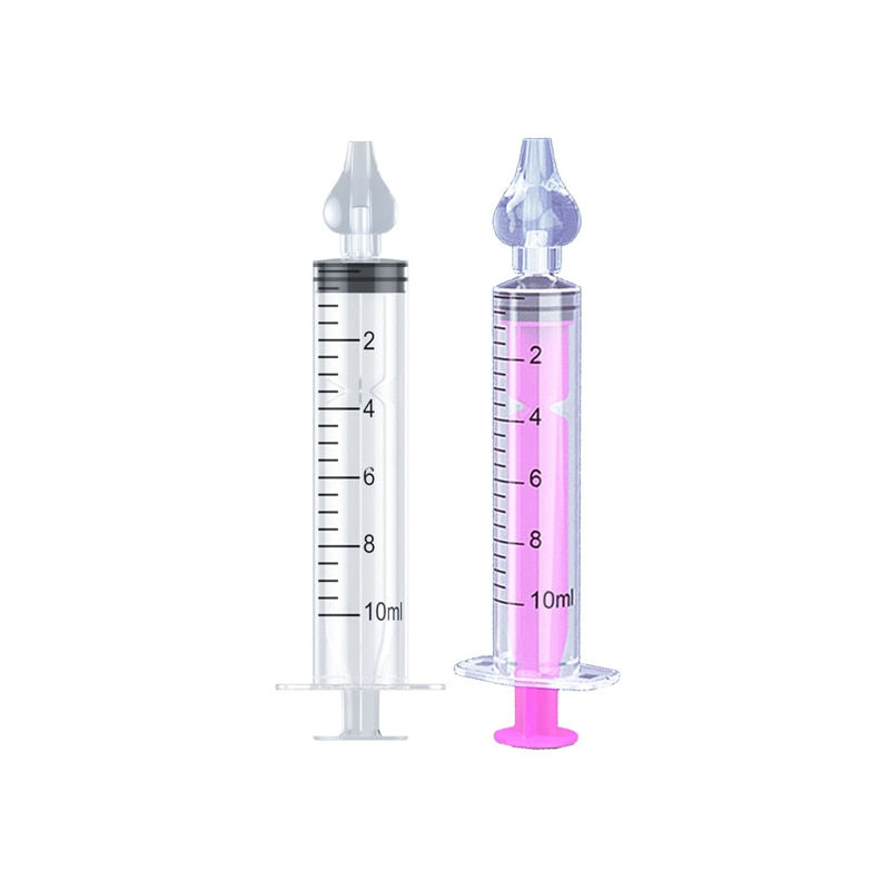 Thumbnail: Baby Nasal Aspirator Professional Syringe Nasal Irrigator Kids Nose Cleaner Rin