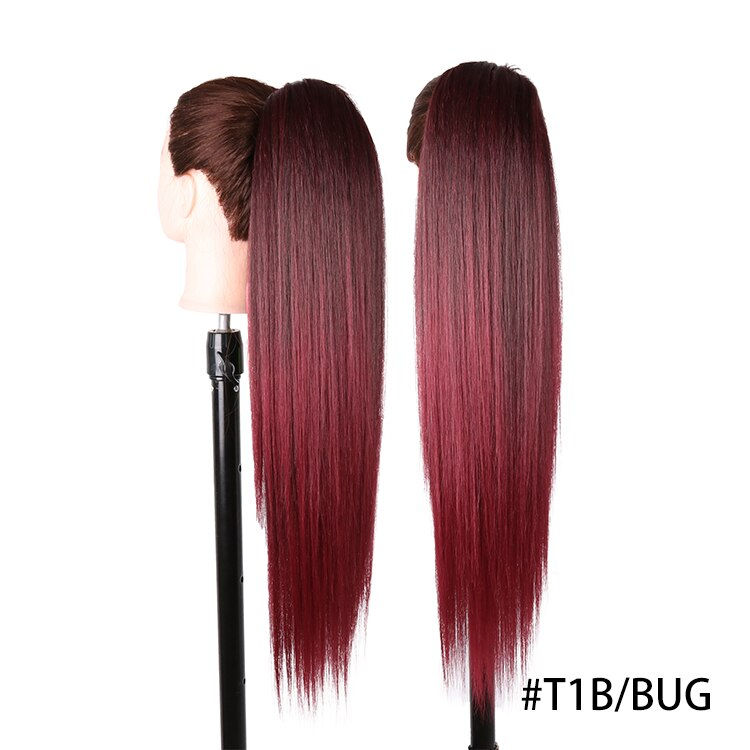 Thumbnail: JULIANNA Synthetic Long Body Wavy Drawstring Ponytail for Women Synthetic Wave 