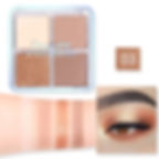 Miniature : 4Colors Shimmer Matte Eyeshadow Palette Eyeshadow Primer Waterproof Nude Eye Pi