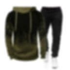 Thumbnail: Men's Tracksuit ​Set Hoodie + Pants 2023 Autumn Winter Fleece Warm Sportwear Ho