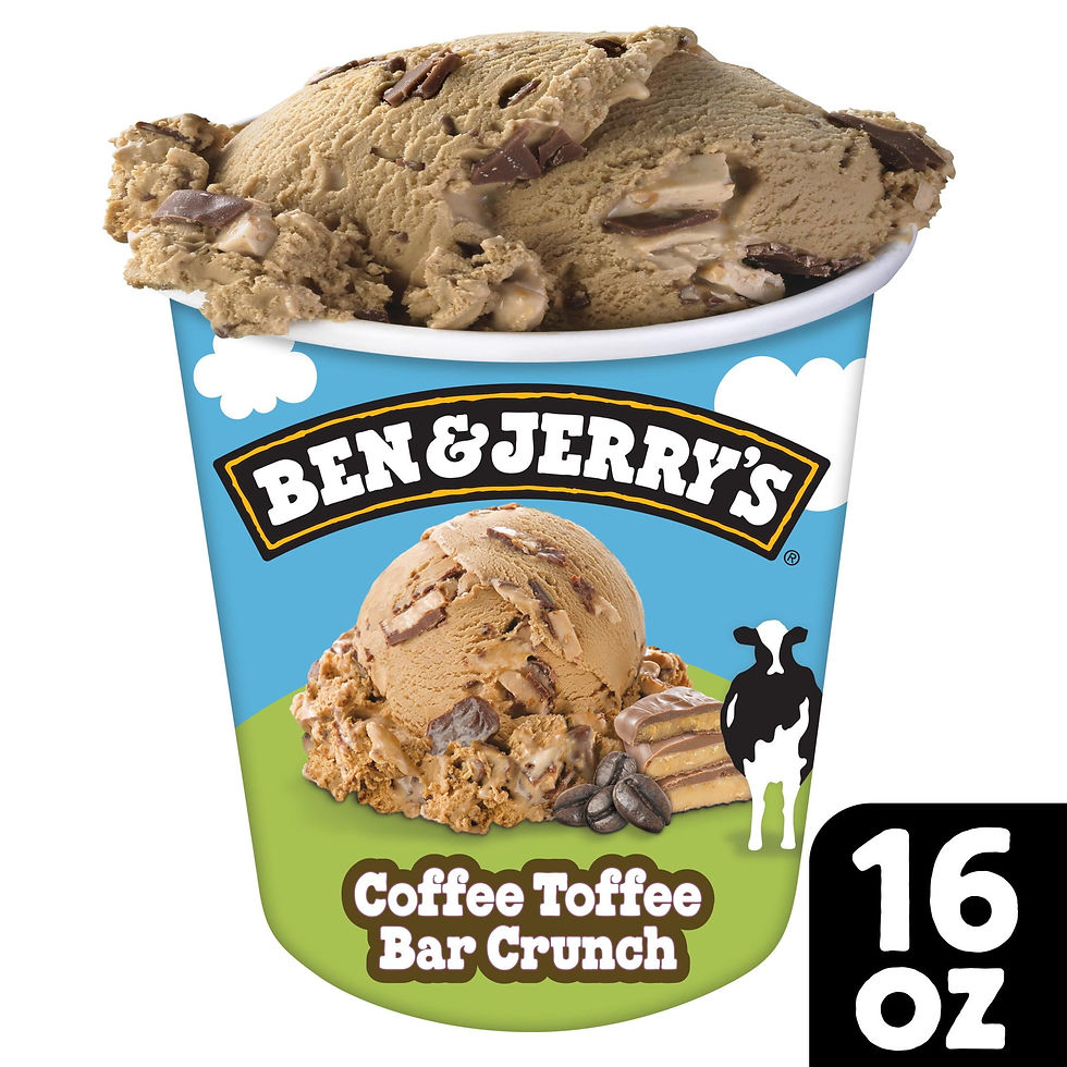 Thumbnail: Ben & Jerry's Coffee Toffee Bar Crunch Ice Cream, 16 oz