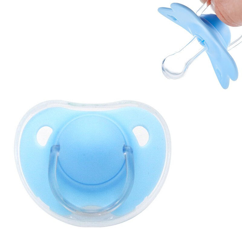 Thumbnail: Baby Pacifier Soft Silicone Pacifier Soother Newborn Boys Girls Sleep Soothie N