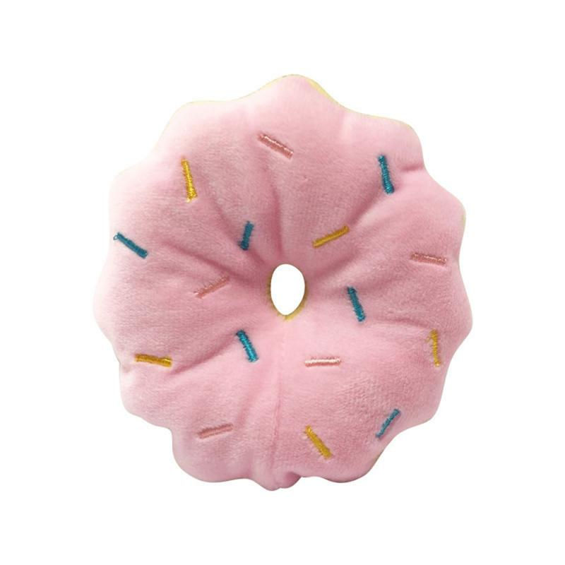Thumbnail: Puppy Dog Plush Squeaky Toys For Small Medium Dogs Bone Aggressive Chewers For 