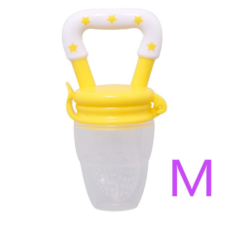 Thumbnail: Newborn Baby Fresh Food Fruit Feeder Silicone Teether Trainning To Eat Fruit Gr