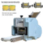 Thumbnail: 110/220V Dumpling Wrapper Machine Wonton Pasta Machine Maker Noodle Maker Machi