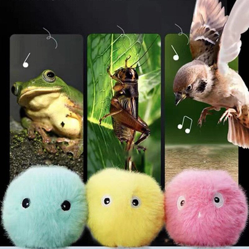 Thumbnail: Smart Cat Toy Interactive Ball Cat Toy Pet Playing Ball Electric Training Toy P