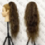 Thumbnail: Synthetic Curly Ponytail Hair Extensions for Women False tail  Synthetic Wave C