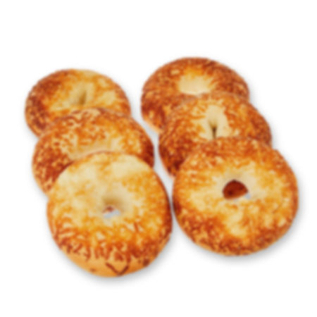 WISHALIVE FRESH Asiago Cheese Bagels, 22.8 oz, 6 Count