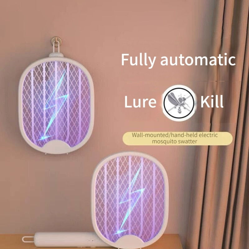 Thumbnail: New Mosquito Killer Lamp USB Rechargeable Electric Foldable Mosquito Killer Rac