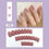 Thumbnail: 24pcs Lovely Girl Nail Art Wearable Press On Fake Nails Tips Full Finished Fals
