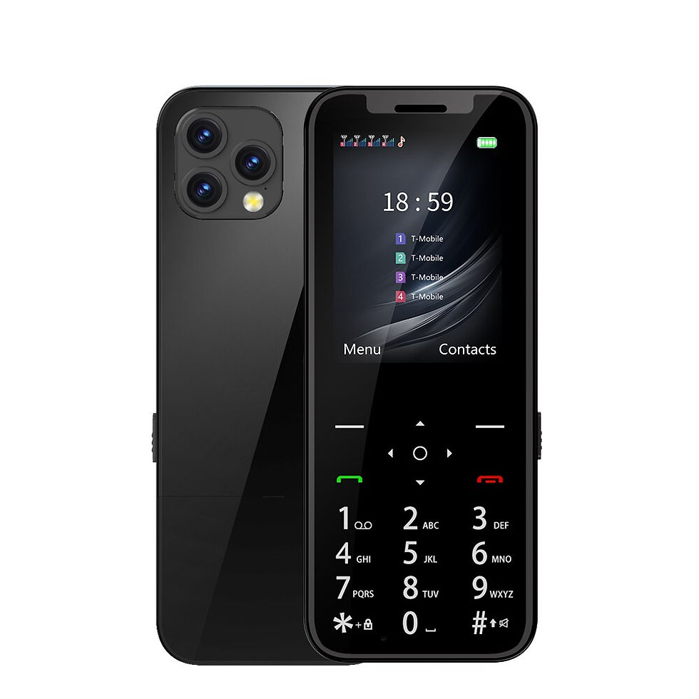 Thumbnail: SERVO X4 Mobile Phones 2.4inch 4 SIM Cards Speed Dial Magic Voice Auto Call Rec