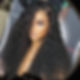 Thumbnail: Long Glueless Preplucked 26 Inches 180%Density Black Kinky Curly Lace Front Wig